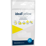 Ideall Yellow háztartási gumikesztyű "L" méret