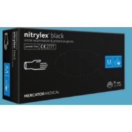 Mercator Nitrylex fekete gumikesztyű "XL" méret